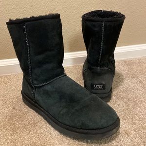 UGG Australia Classic Short Black 5825 Boots Womens
Suede Comfort Casual Size 10
